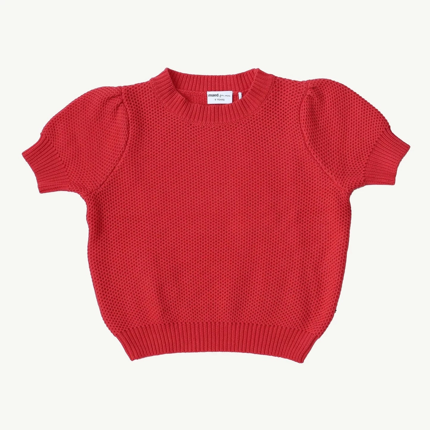 Girls Knitted Jumper - Sweet Scorpion Red